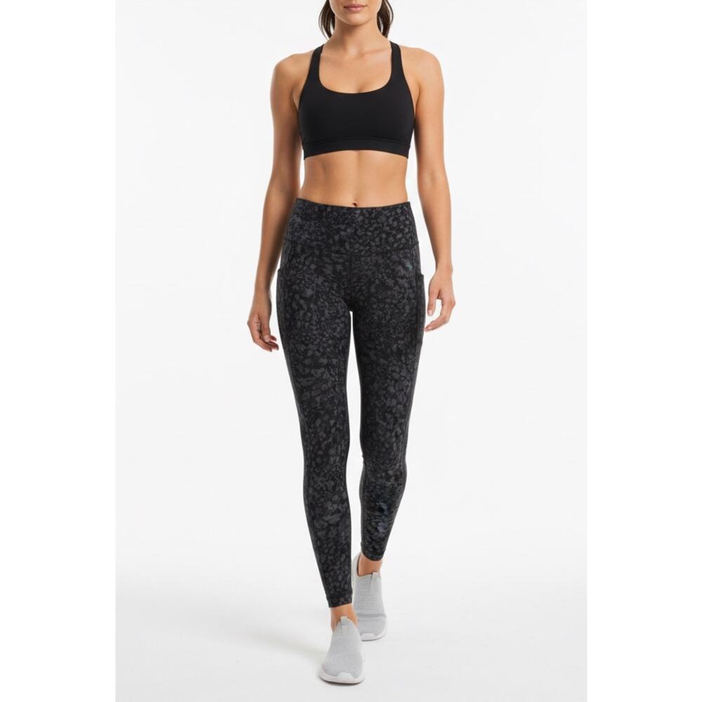 Lululemon Align High-Rise Pant II 25” Heritage 365 Camo Deep Coal – Size 6